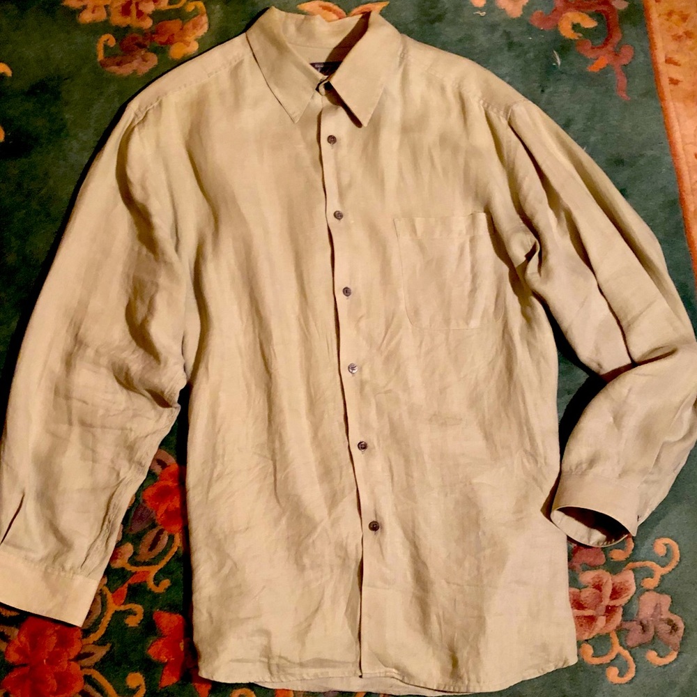 Men’s Pure Linen Shirt